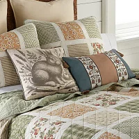 Donna Sharp Peach Rose 2-pc. Rectangular Throw Pillow