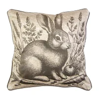 Donna Sharp Peach Rose 2-pc. Rectangular Throw Pillow