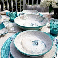 Certified International Ocean View 4-pc. Earthenware Soup Bowl