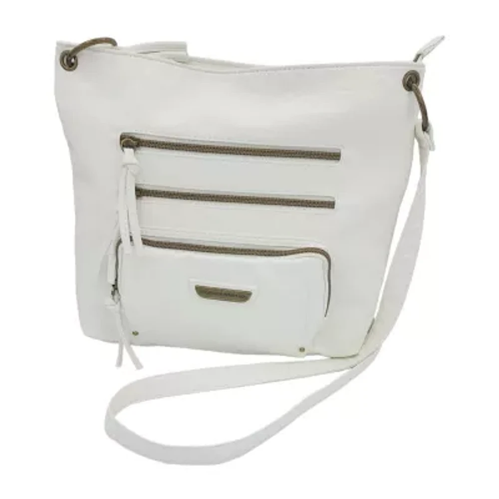 Stone Mountain Solid Smokey Washed Super Crossbody Bag