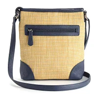 Stone Mountain Montego Bay Straw Lydia Crossbody Bag