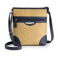 Stone Mountain Montego Bay Straw Lydia Crossbody Bag