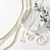 Womens 14K Gold Drop Earrings