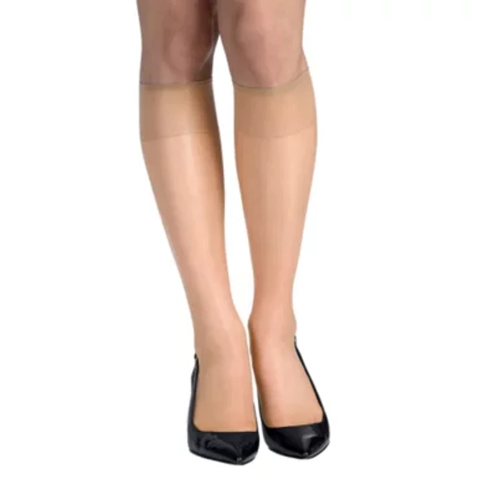 Hanes Silk Reflections Knee Highs