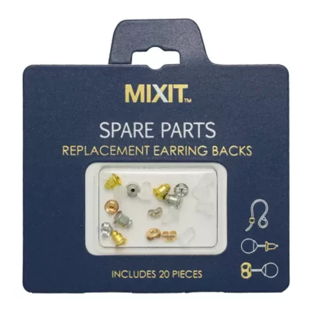 Mixit Tri Tone Spare Parts 20-Pc. Earring Backs