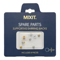 Mixit Spare Parts Supportive 8-Pc. Earring Backs