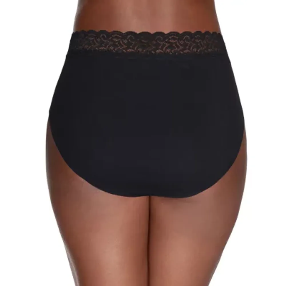 Vanity Fair® Flattering Lace Tagless Cotton Brief Panties - 13396
