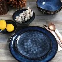 Elama Lucca 20-pc. Stoneware Dinnerware Set