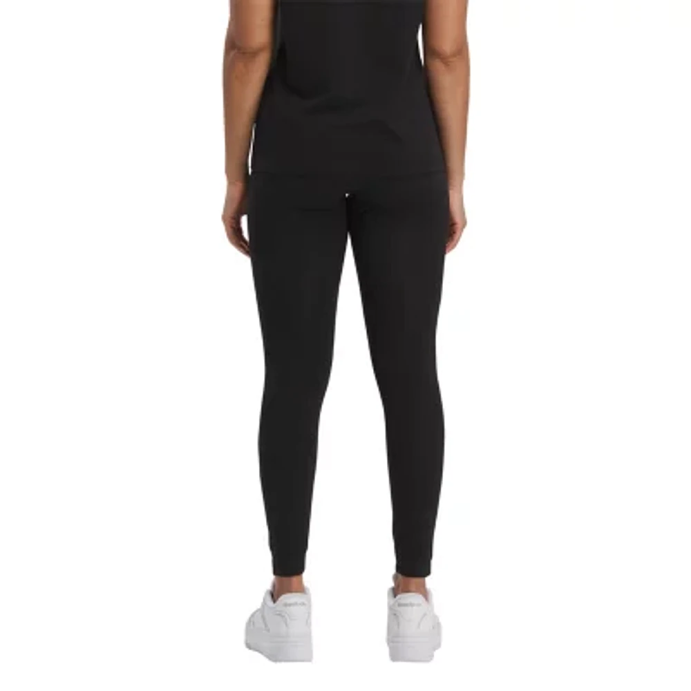 Reebok Womens Mid Rise Full Length Leggings