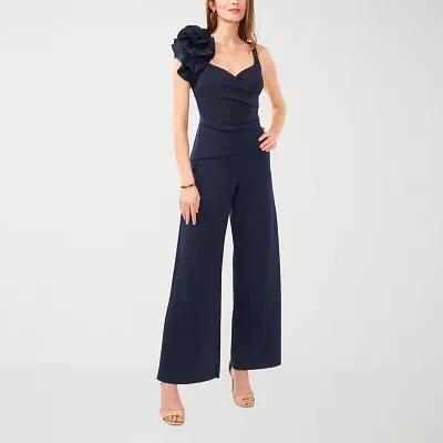 Sam And Jess Applique Womens Sleeveless Jumpsuit