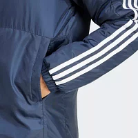 adidas Mens Hooded Midweight Puffer Jacket