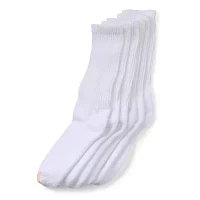 Gold Toe Athletic Sport 6 Pair Big and Tall Crew Socks Mens