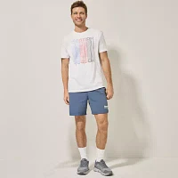 Reebok Mens Crew Neck Short Sleeve Graphic T-Shirt