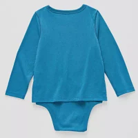 Okie Dokie Toddler Boys Adaptive Long Sleeve Bodysuit