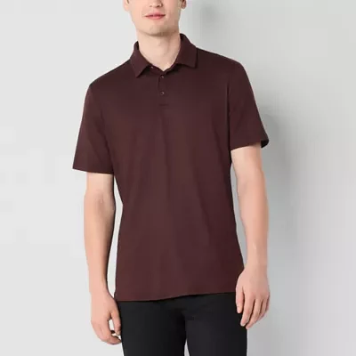 Stylus Mens Regular Fit Short Sleeve Supersoft Essential Polo Shirt