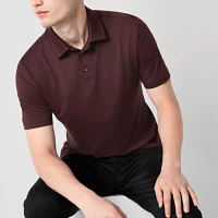 Stylus Mens Regular Fit Short Sleeve Supersoft Essential Polo Shirt