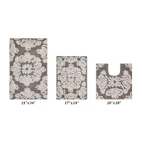 Better Trends Medallion 3-pc. Bath Rug Set