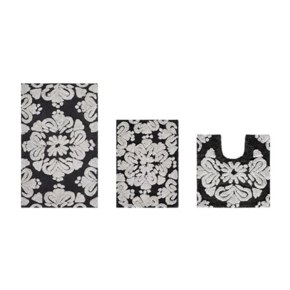 Better Trends Medallion 3-pc. Bath Rug Set