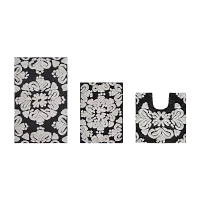 Better Trends Medallion 3-pc. Bath Rug Set