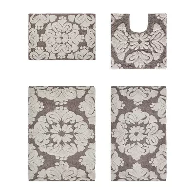 Better Trends Medallion -pc. Bath Rug Set