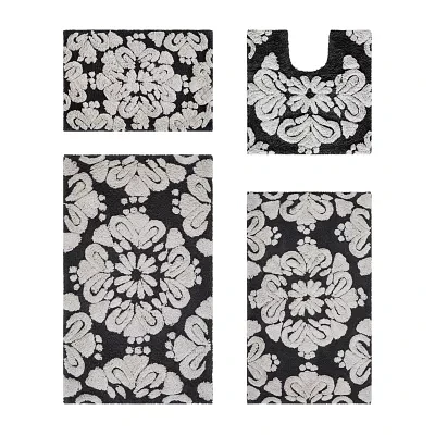 Better Trends Medallion 4-pc. Bath Rug Set