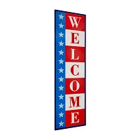 Northlight Americana Welcome Porch Sign