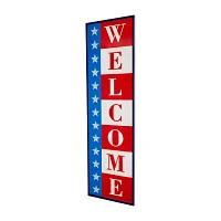 Northlight Americana Welcome Porch Sign