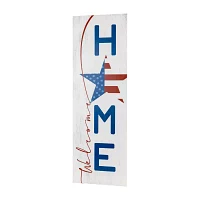 Northlight Welcome Home Christmas Porch Sign