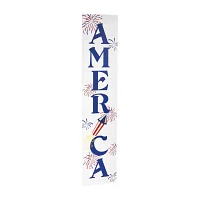 Northlight America Fireworks Porch Sign