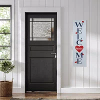 Northlight Welcome Valentines Day Porch Sign