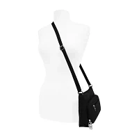 Bueno of California Nylon Crossbodyop Zip Crossbody Bag