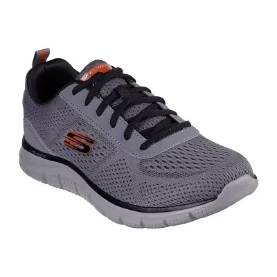 Skechers Mens Track Leshure Hands Free Slip-Ins Walking Shoes