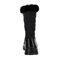 Easy Street Womens Cuddle Waterproof Flat Heel Winter Boots