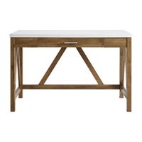 Farmhouse Rustic Wood Computer Desk