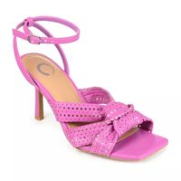 Journee Collection Womens Naommi Open Toe Stiletto Heel Pumps