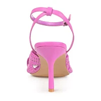 Journee Collection Womens Naommi Open Toe Stiletto Heel Pumps