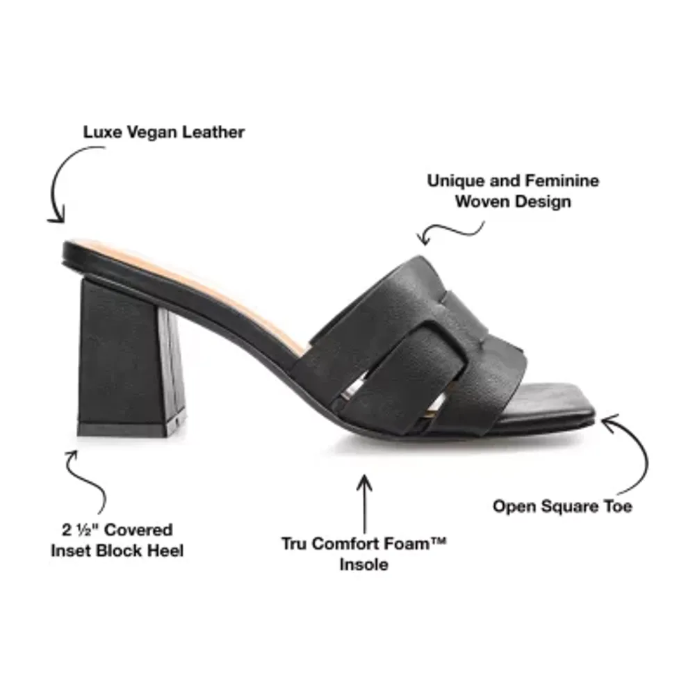 Journee Collection Womens Renatta Block Heel Pumps