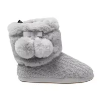 Cuddl Duds Womens Bootie Slippers