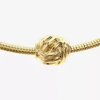 Monet Jewelry Woven Knot 17 Inch Omega Collar Necklace