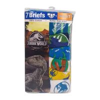 Toddler Boys 7 Pack Jurassic World Briefs