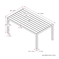 Gallant Patio Dining Table