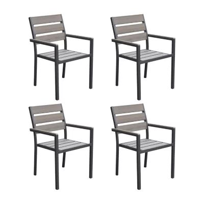 Corliving Gallant 4-pc. Patio Accent Chair