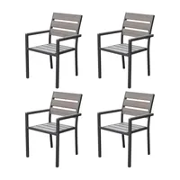 Corliving Gallant 4-pc. Patio Accent Chair