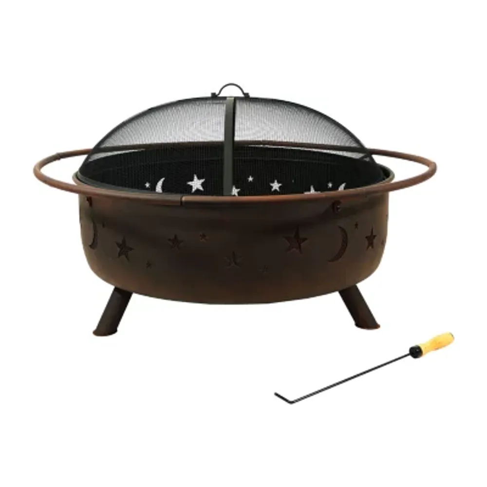 Sunnydaze Collection Portable Weather Resistant Fire Pit