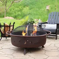 Sunnydaze Collection Portable Weather Resistant Fire Pit