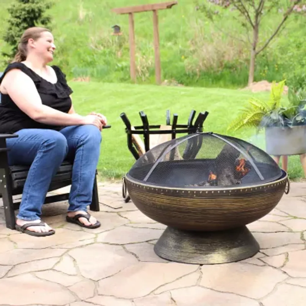Sunnydaze Collection Portable Weather Resistant Fire Pit