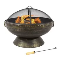 Sunnydaze Collection Portable Weather Resistant Fire Pit