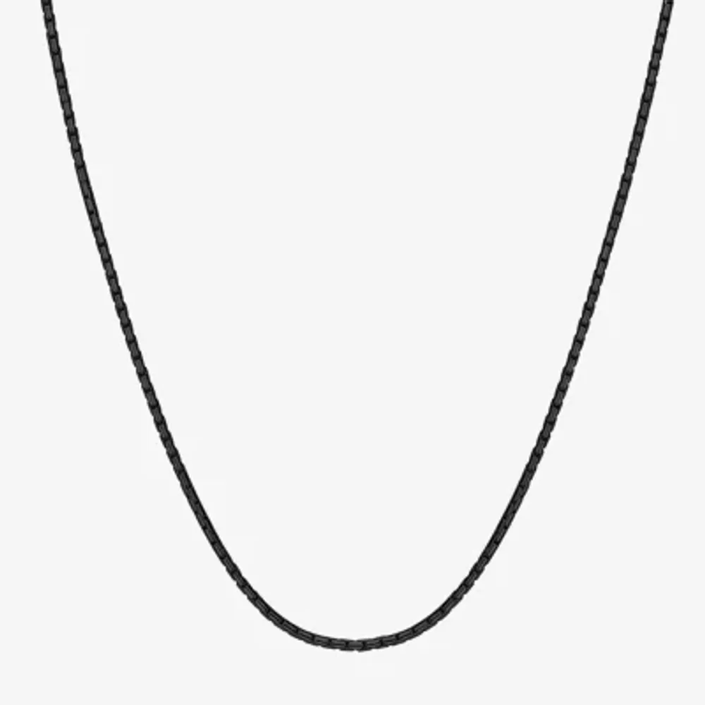 Stainless Steel 24 Inch Solid Snake Chain Necklace