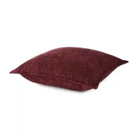 Liz Claiborne Solid Chenille Square Throw Pillow