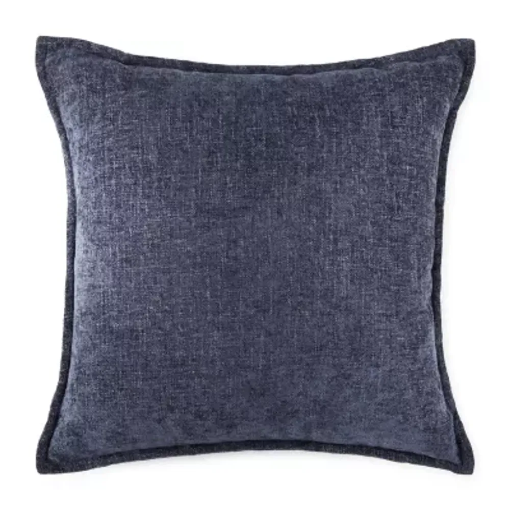 Liz Claiborne Solid Chenille Square Throw Pillow